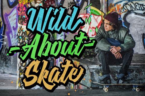 Brigherdz Graffiti Font