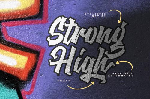 Brigherdz Graffiti Font