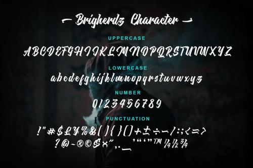 Brigherdz Graffiti Font