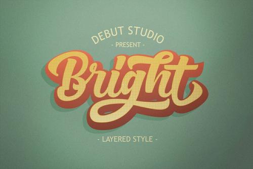 Bright Script Font