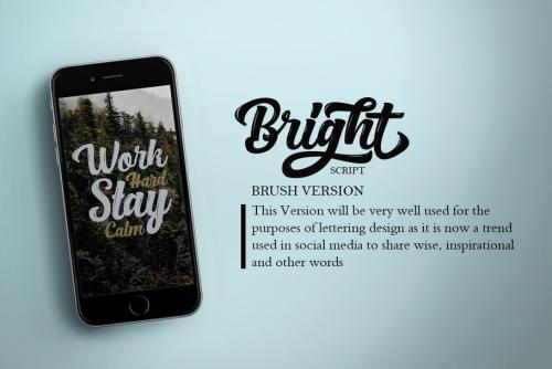Bright Script Font
