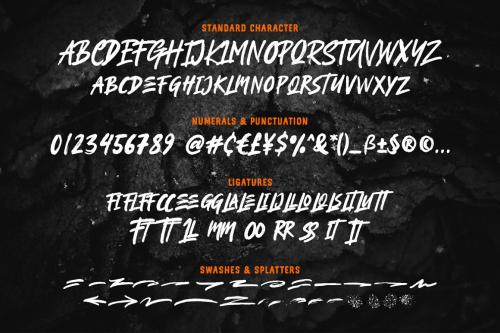 Brightland Brush Font