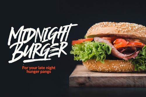 Brightland Brush Font