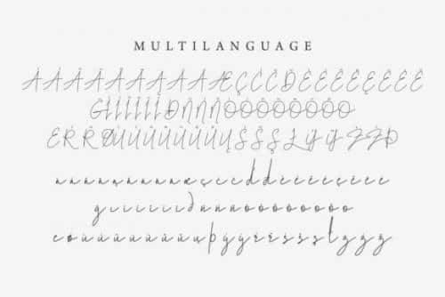 Brillante Luna Piena Handwritten Font