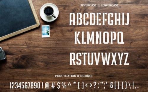 Bripokus Stencil Font