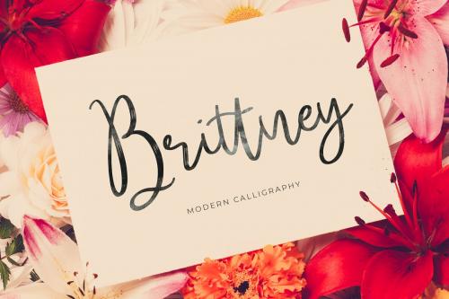 Brittney Script Font