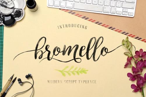 Bromello Font