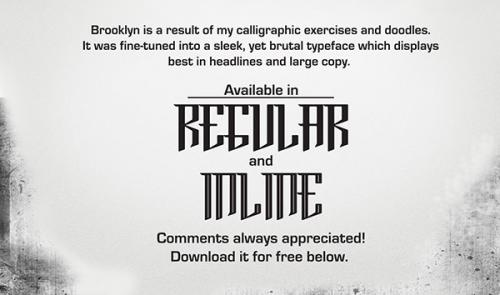 Brooklyn Font