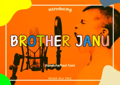 Brother Janu Script Font