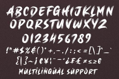 Brush King Brush Font