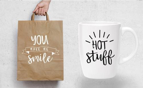 Brush marker font Bongiorno