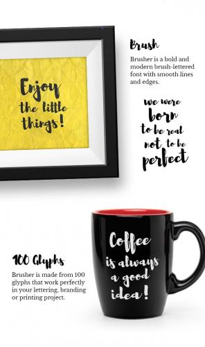 Brusher Font Adobe Brusher