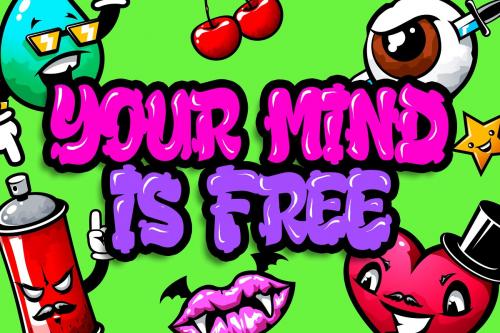 Bubble Boom Display Font