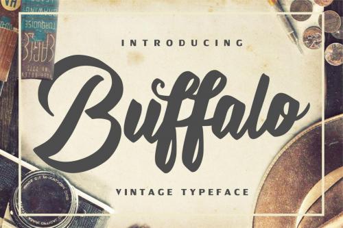 Buffalo Handwritten Font