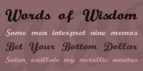 Buffalo Nickel Font