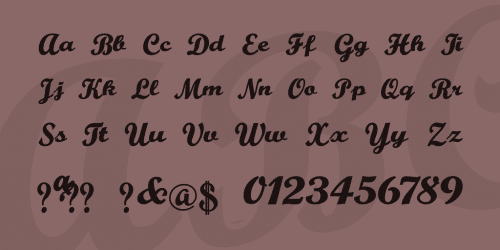 Buffalo Nickel Font