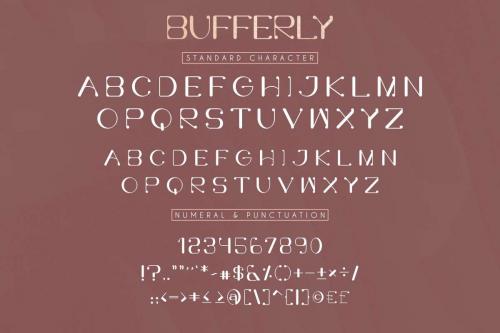 Bufferly Serif Font