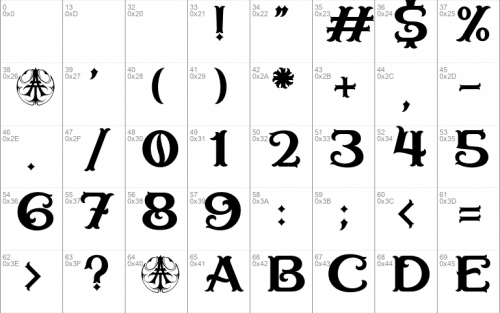 Bullhawk Layered Font