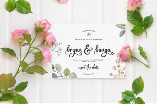 Bungalow Calligraphy Font