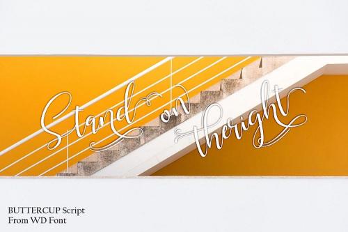 Buttercup Handwritten Font