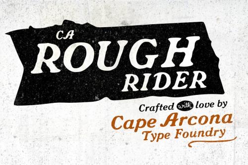 CA Rusty Nail Font