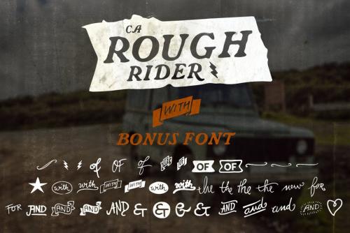 CA Rusty Nail Font