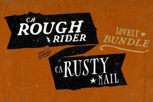 CA Rusty Nail Font