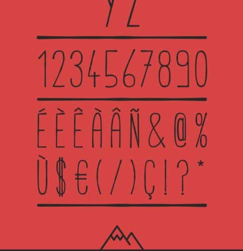 CABANA Typeface Font