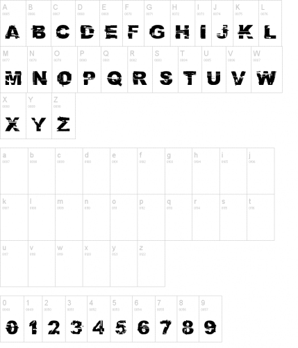 CF Glitch City Font