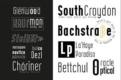 CURVE Calibration Typeface Font