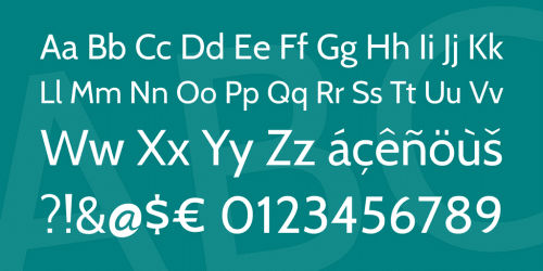 Cabin Font Family
