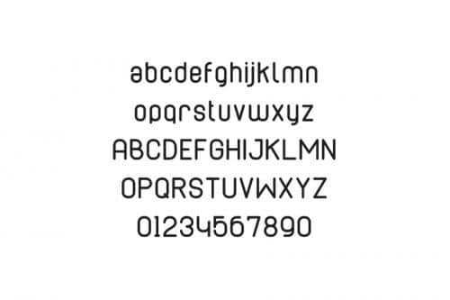 Cabo Rounded Font Font With Rounded Edges