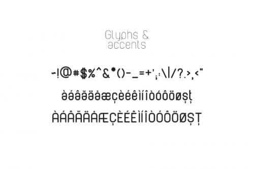 Cabo Rounded Font Font With Rounded Edges
