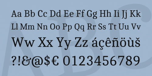 Caladea font