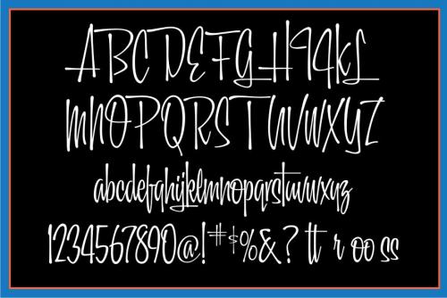 California Script Font