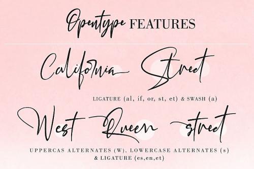 California Street Handwritten Font
