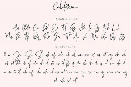 California Street Handwritten Font