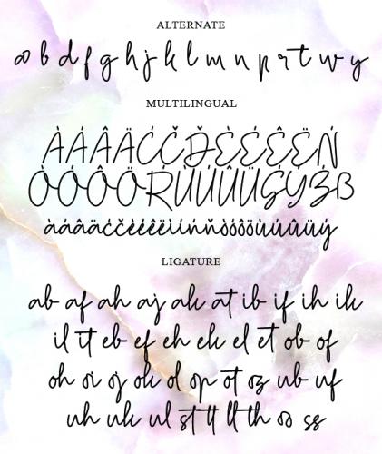 Callien Pooh Signature Font