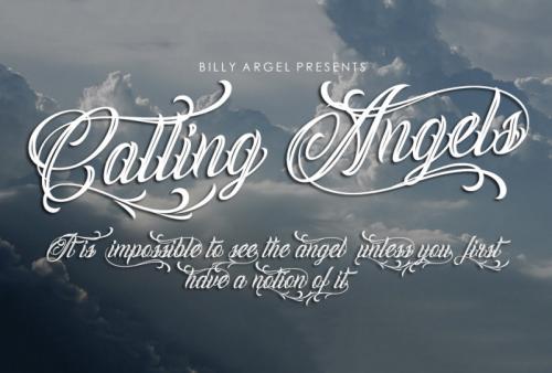 Calling Angels Font