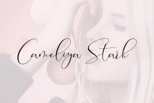 Cameliya Stark Calligraphy Font