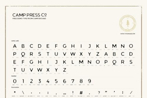 Campground Font