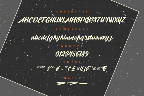 Camping Calligraphy Font