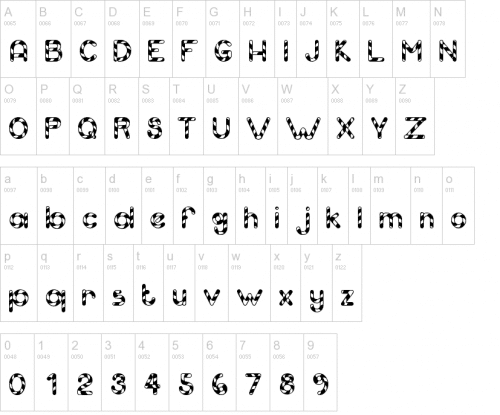 Candy Cane Font