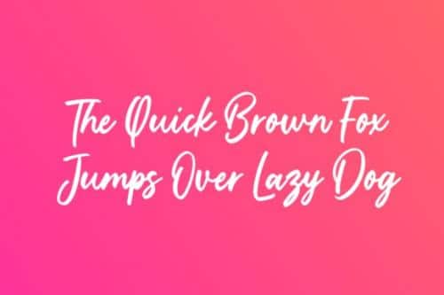 Candy Chicks Script Font