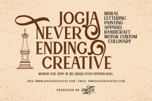 Canting Typeface Font 9