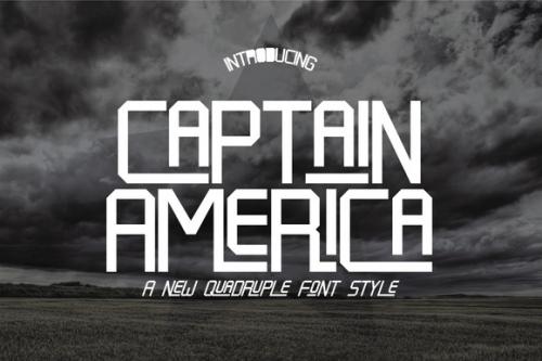 Captain America Font