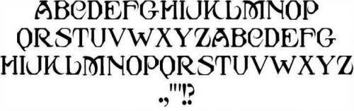 Caribbean Caps Font