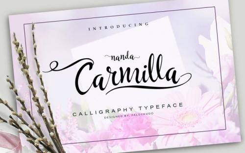 Carmilla Calligraphy Font