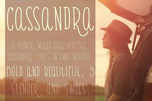 Cassandra Script Font