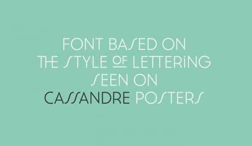Cassannet Plus Font